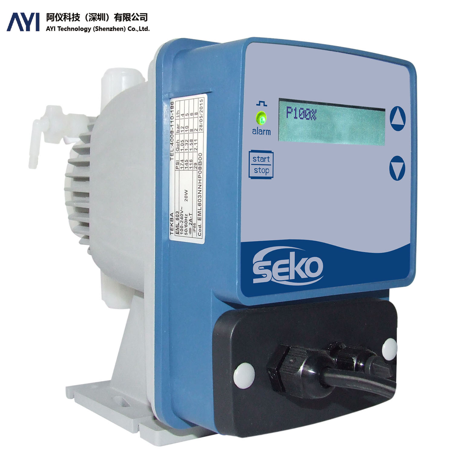 EML603NNHP28B00 Tekba SEKO赛高 电磁隔膜泵